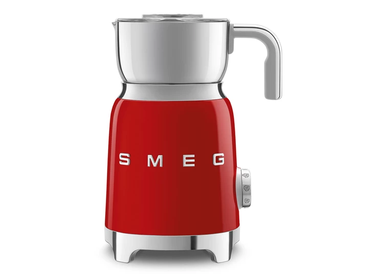 Smeg-melkopschuimer-rood