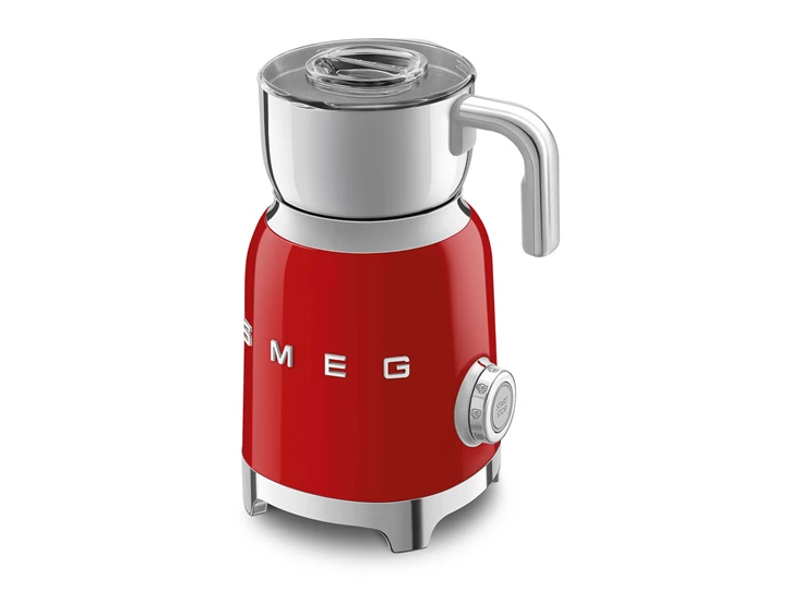 Smeg-melkopschuimer-rood