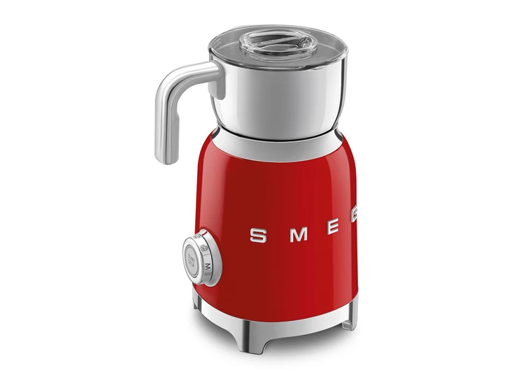 Smeg-melkopschuimer-rood