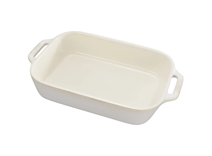 Staub-Ceramic-gratineerschaal-27x20cm-ivory-wit