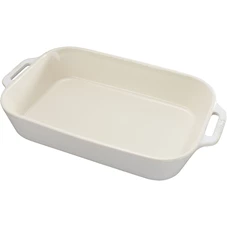 Staub-Ceramic-gratineerschaal-34x24cm-ivory-wit