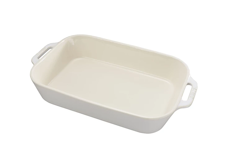 Staub-Ceramic-gratineerschaal-34x24cm-ivory-wit