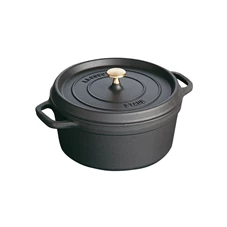 Staub-cocotte-rond-18cm-zwart