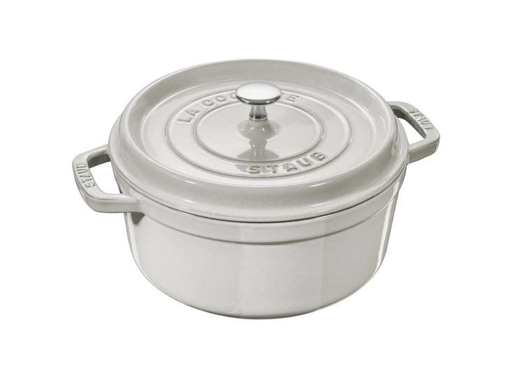 Staub-cocotte-rond-24cm-white-truffle