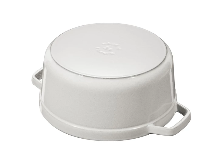 Staub-cocotte-rond-24cm-white-truffle
