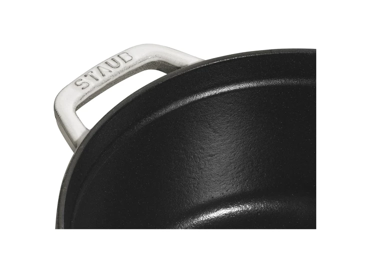 Staub-cocotte-rond-24cm-white-truffle
