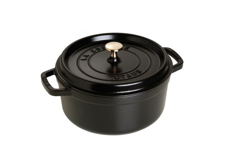 Staub-cocotte-rond-24cm-zwart