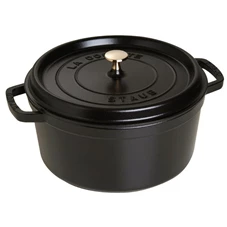 Staub-cocotte-rond-28cm-zwart