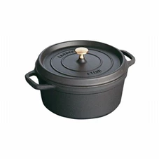 Staub-cocotte-rond-30cm-zwart