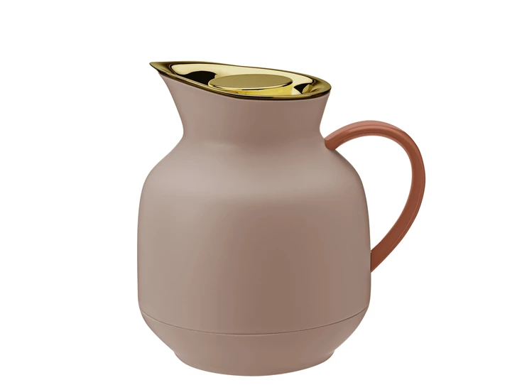 Stelton-Amphora-thee-thermos-1L-soft-peach