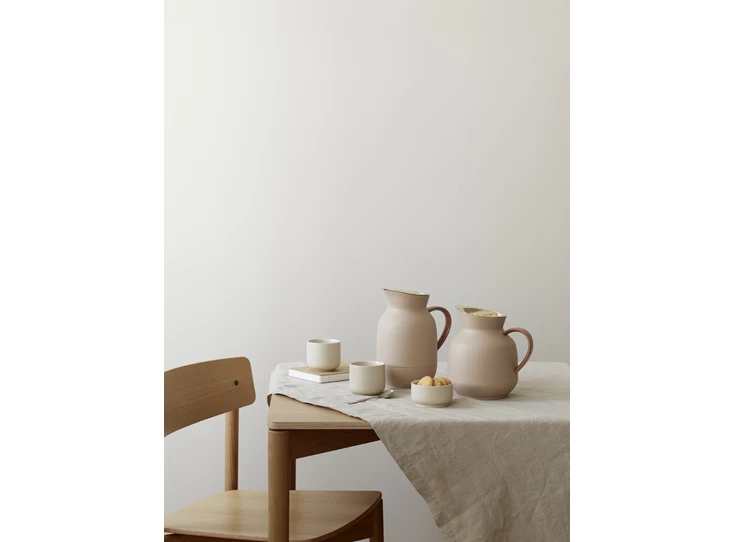 Stelton-Amphora-thee-thermos-1L-soft-peach