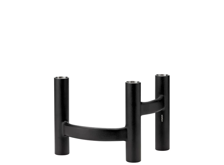 Stelton-Ora-kandelaar-3-armen-zwart