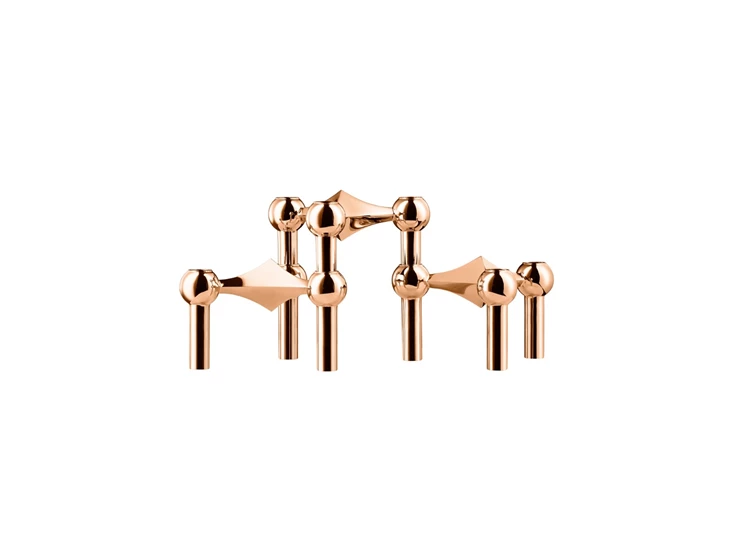 Stoff-Nagel-kandelaar-H65cm-D102cm-rose-gold-set-van-3