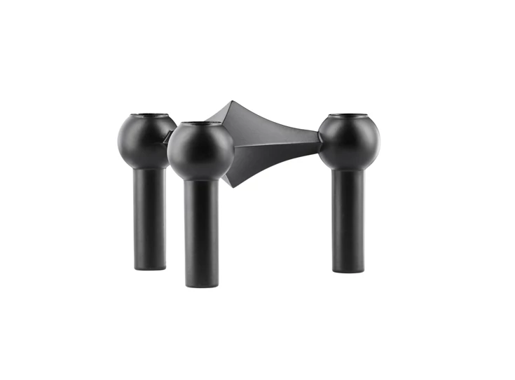 Stoff-Nagel-kandelaar-H65cm-D102cm-zwart