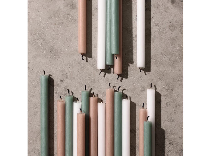 Stoff-Nagel-set-van-12-kaarsen-H18cm-D13cm-beige