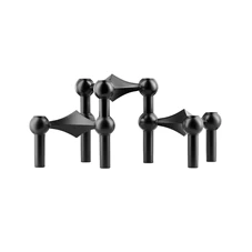 Stoff-Nagel-set-van-3-kandelaar-H65cm-D102cm-zwart