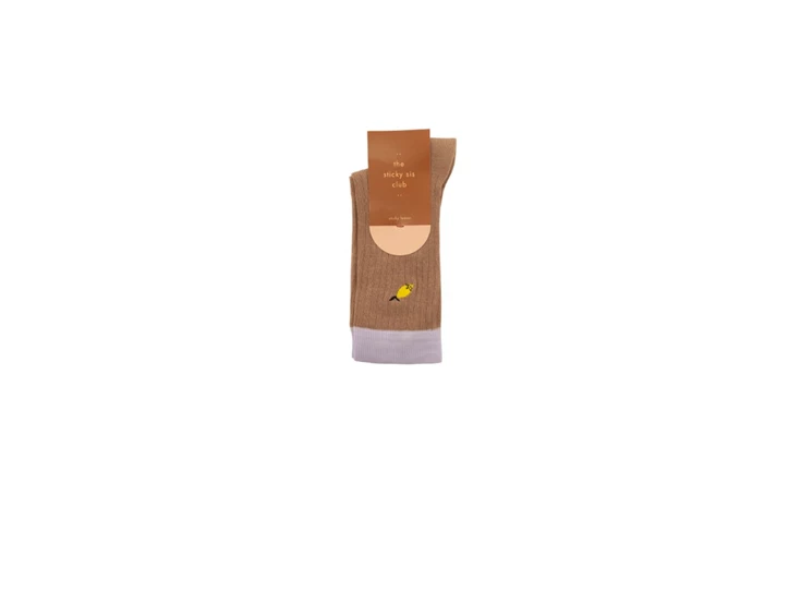 The-Sticky-Sis-Club-paar-sokken-39-41-Wednesday-dark-sand