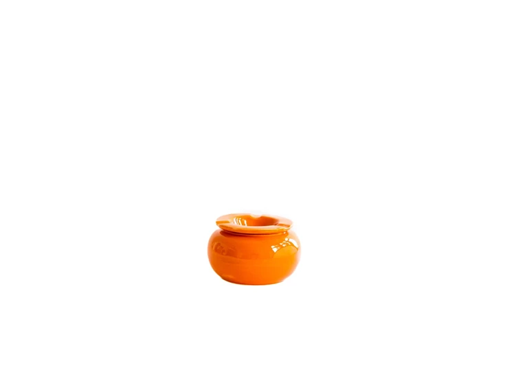 Val-Pottery-Foolish-asbak-D13cm-H8cm-Jacks-orange