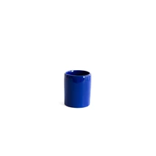 Val-Pottery-Foolish-beker-D7cm-H8cm-Mokka-blauw