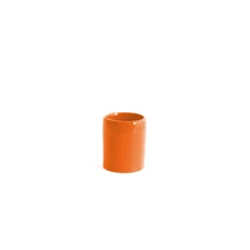 Val-Pottery-Foolish-beker-D7cm-H8cm-Mokka-orange