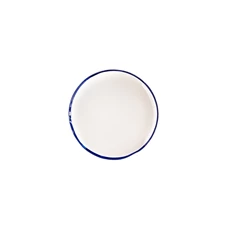Val-Pottery-Foolish-bord-D20cm-H2cm-Crazy-blauw-lijn