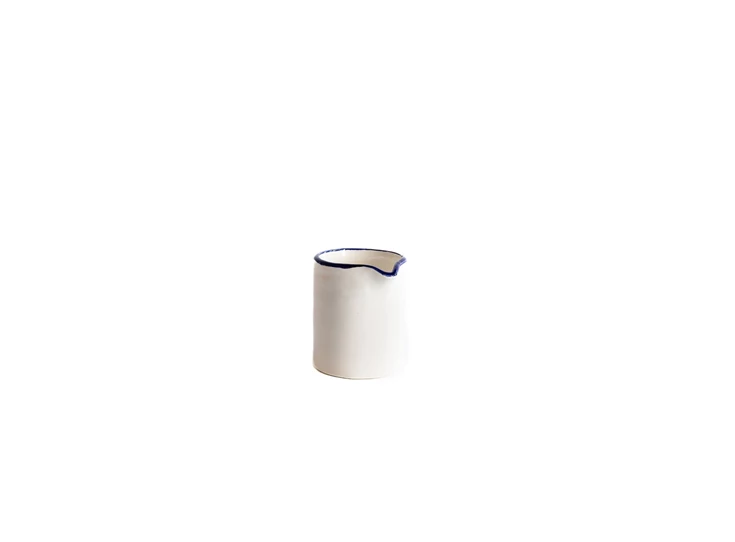 Val-Pottery-Foolish-melkkan-D7cm-H8cm-Mighty-blauw-lijn