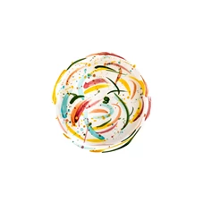 Val-Pottery-Marvelous-bord-D27cm-H3cm-Ana-multicolor