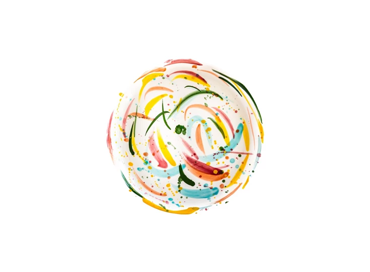 Val-Pottery-Marvelous-schaal-D40cm-H2cm-Gabriela-multicolor