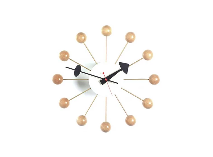Vitra-Wall-Clock-Ball-Clock-D33cm-beuk