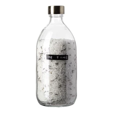 Wellmark-badzout-500ml-helder-glas-brass-me-time