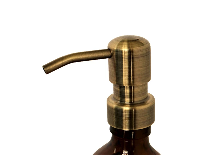 Wellmark-handzeep-250ml-amber-glas-brass-you-look-awesome