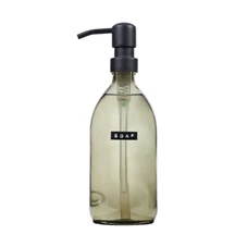 Wellmark-handzeep-500ml-zwart-glas-zwart-soap