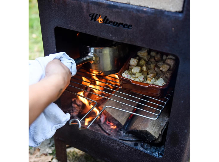 Weltevree-Outdooroven-43x33x190cm-corten-steel