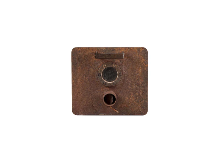 Weltevree-Outdooroven-deur-37x34x13cm-corten-steel-glas