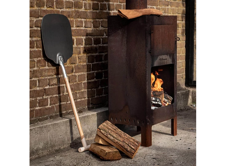 Weltevree-Pizza-Shovel-96x31x4cm-aluminium-beechwood
