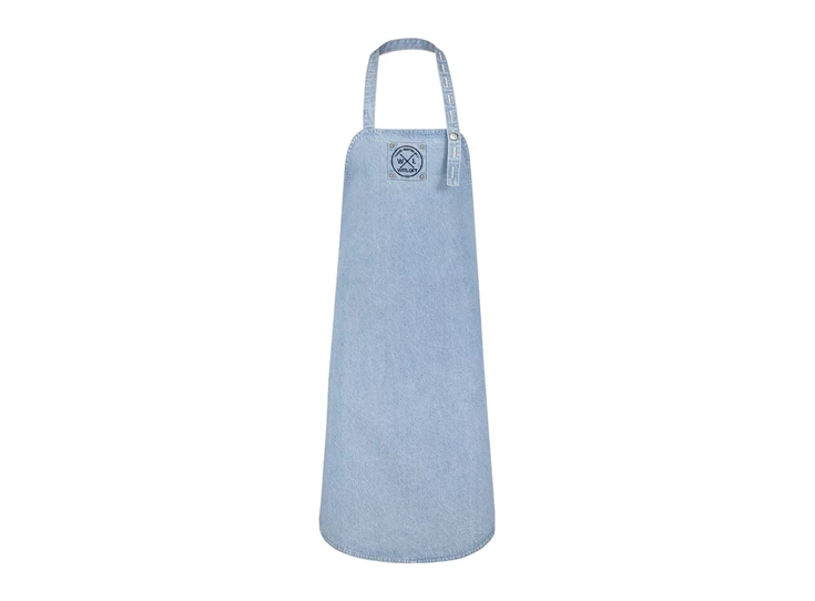 Witloft-classic-apron-keukenshort-L85cm-denim-lichtblauw