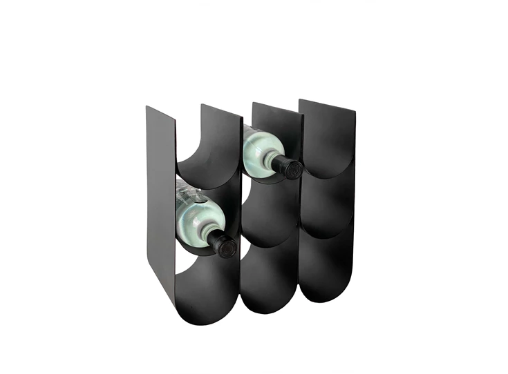 XLBoom-Arca-wijnrek-voor-9-fles-zwart