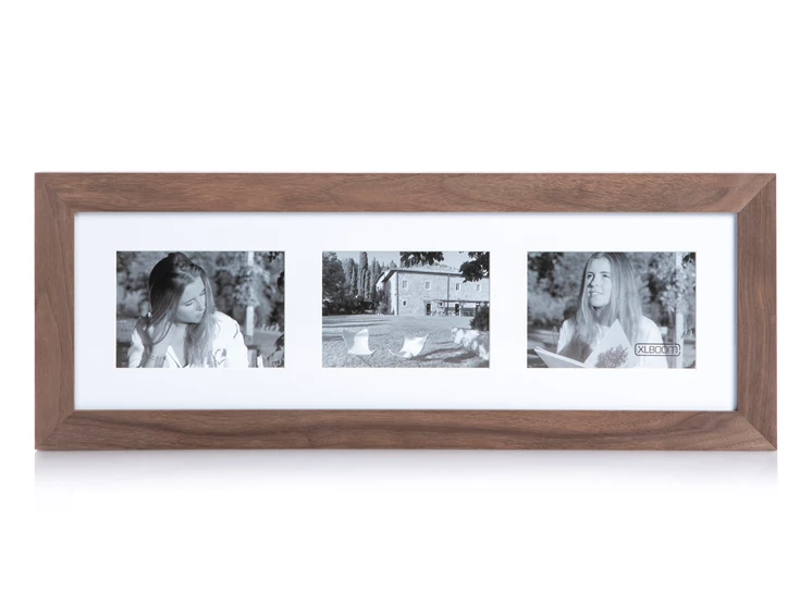 XLBoom-Badia-fotokader-3-fotos-van-18x13cm-725x27x45cm-walnut