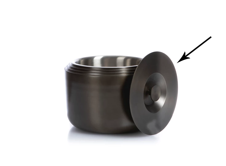 XLBoom-Laps-deksel-voor-champagnemmer-D26cm-zwart