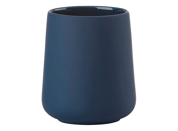 Zone-Nova-One-tandenborstel-beker-D8cm-H10cm-royal-blue