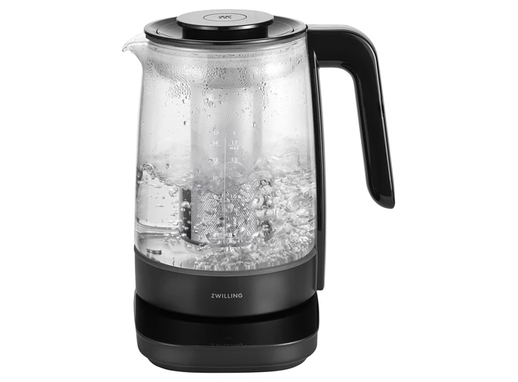 Zwilling-Enfinigy-zwart-thee-waterkoker-17L-glas