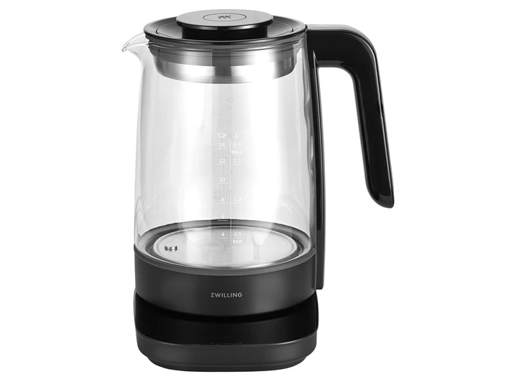 Zwilling-Enfinigy-zwart-thee-waterkoker-17L-glas