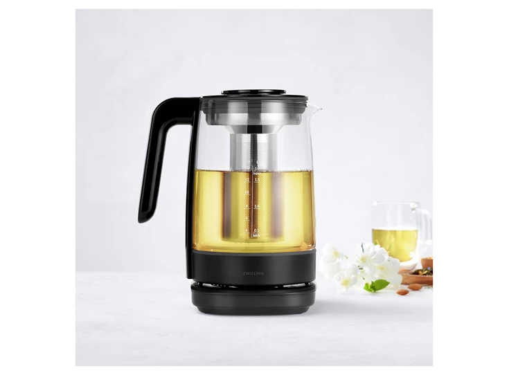 Zwilling-Enfinigy-zwart-thee-waterkoker-17L-glas