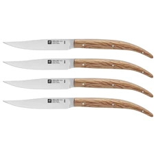 Zwilling-steakmessen-set-van-4-steeneik