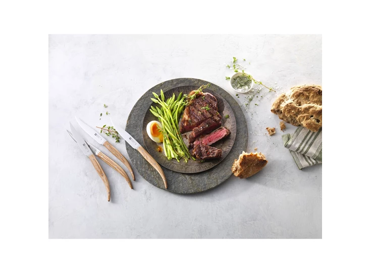 Zwilling-steakmessen-set-van-4-steeneik